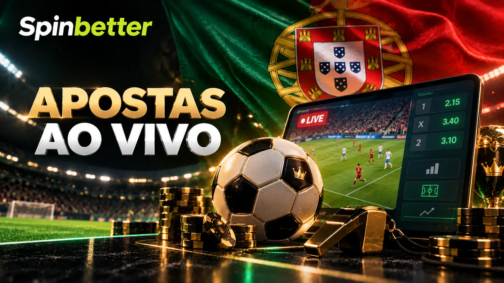 Apostas ao vivo