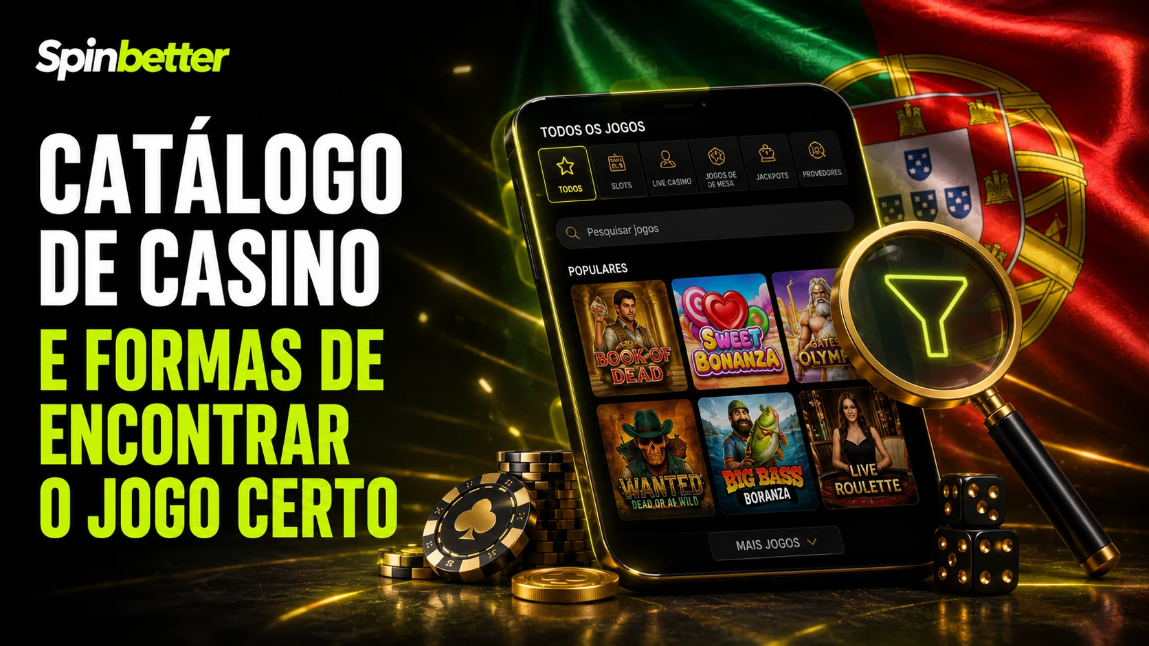 Catálogo de casino e formas de encontrar o jogo certo