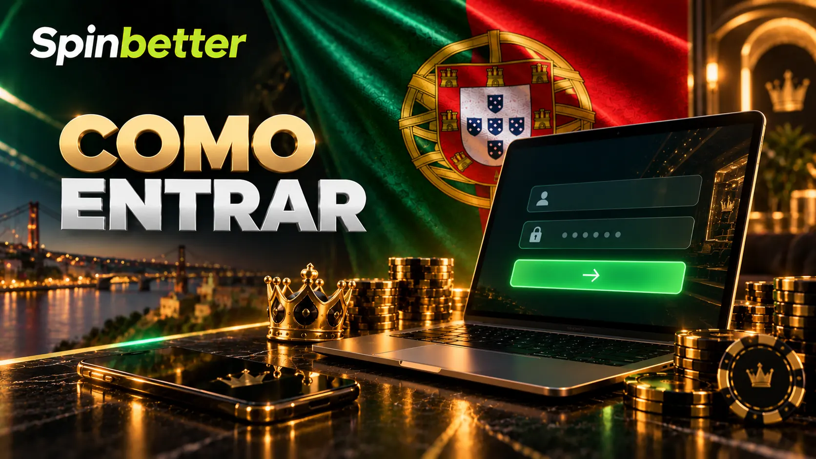 Como entrar na conta